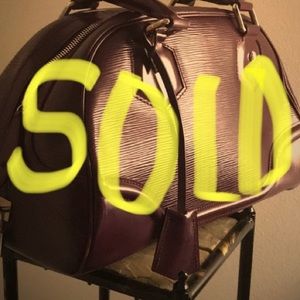 Authentic Louis Vuitton bowler bag-SOLD